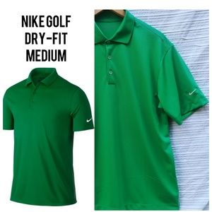 kelly green dri fit polo shirts